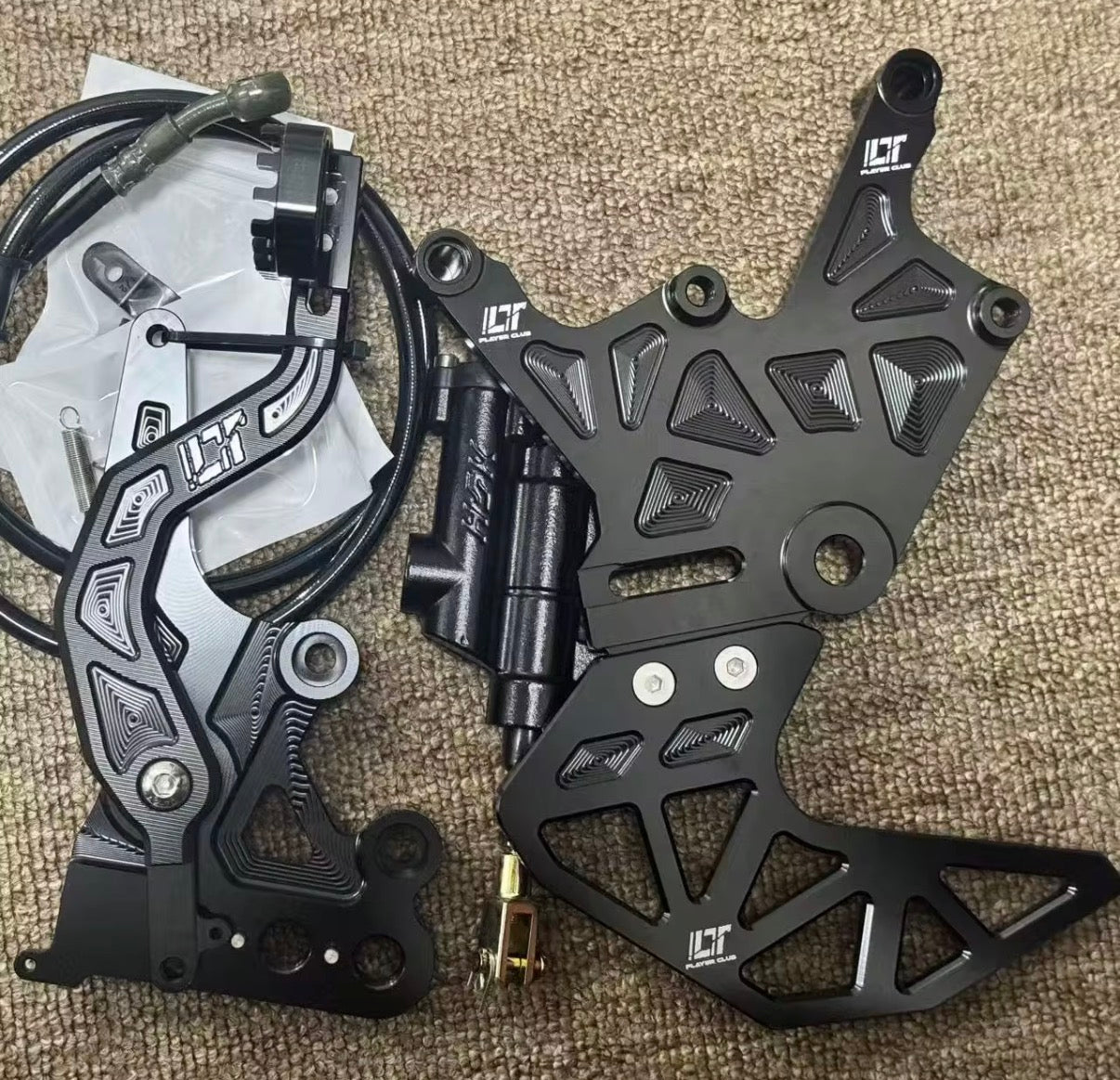 Ultra bee foot brake
